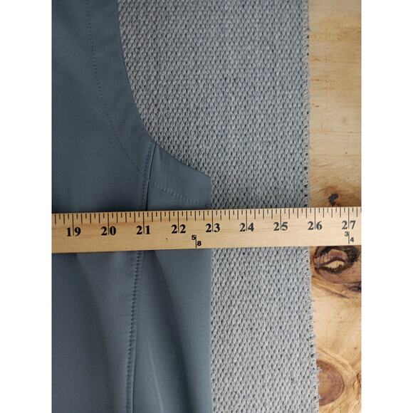 Hooey Soft Shell Vest Mens XL Gray Western Outdoors Cowboy Zip Pockets Insulated - Picture 11 of 13